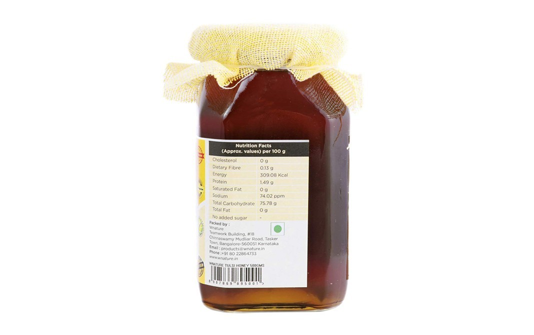 Wnature Tulsi Honey    Glass Jar  500 grams